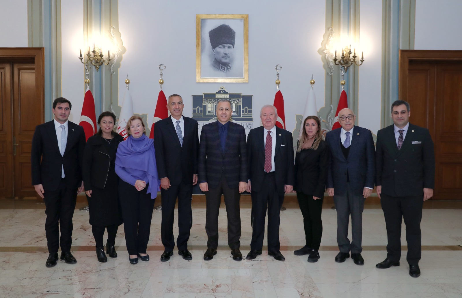 İstanbul Valisi Ali Yerlikaya’ya ziyaret 
