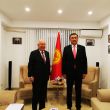 Ambassador of Kyrgyzstan Kubanychbek Omuraliev Accepted Dr. Akkan Suver
