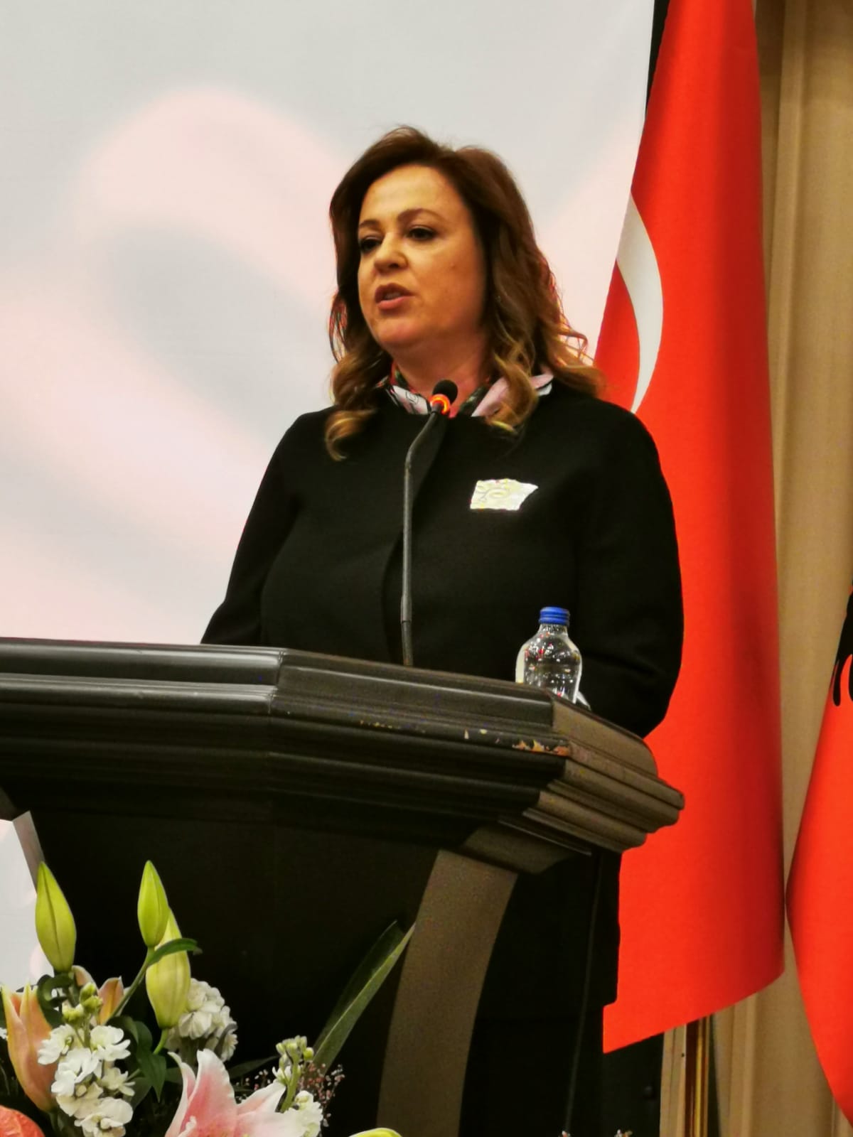 Arnavutluk İstanbul Başkonsolosu Blerta Kadzadej Reseps