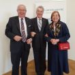 Former President of Austria Heinz Fischer accepts Dr. Suver