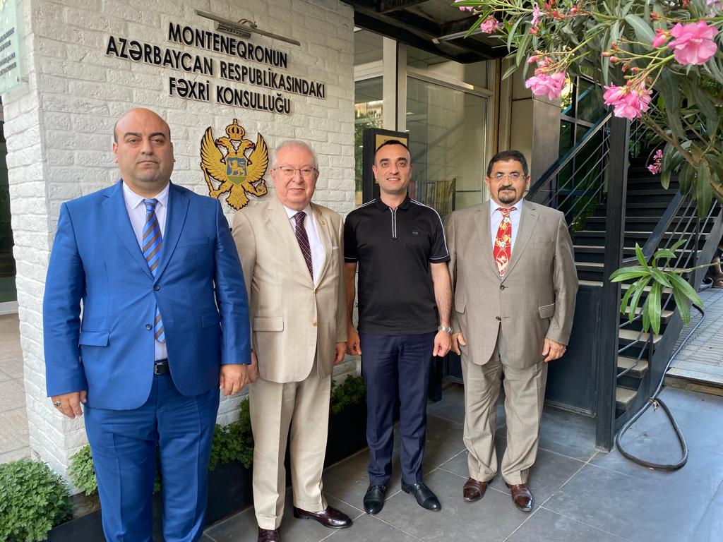 Azerbaycanda Montenegro Fahri Konsolosuna ziyaret