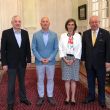 Bükreş Türkiye Büyükelçisi Füsun Aramaz Dr. Suver'i kabul etti