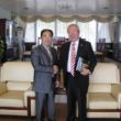 Consul General of China Zhang Zingyang accepted Dr. Suver