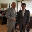 Dr. Akkan Suver Visited Angel Angelov, Consul General of Bulgaria in Istanbul in His Office