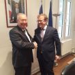 Dr. Akkan Suver visited French Consul General Bertrand Buchwalder