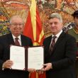 Great Pride to Dr. Akkan Suver “THE MEDAL OF MERIT” from the President of the Republic of Macedonia