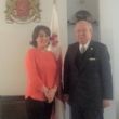 Dr. Suver visited the Georgian Consul General