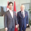 Dr. Suver visited Hungarian Consul General Balazs Hendrich