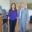 Dr. Suver Visited Consul General of Romania Mme. Adriana Ciamba