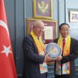 President of Federation of World Peace and Love Dr. Hong  visits Dr. Akkan Suver