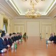 Ilham Aliyev accepted Şamil Ayrim and his accompanying delegation