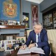 Kazakistan Ankara Büyükelçisi Marmara Grubu Vakfını ziyaret etti