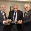 Marmara Grubu Vakfı Başbakan Yardımcısı Tuğrul Türkeş’i ziyaret etti 