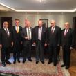 Marmara Grubu Vakfı Tuğrul Türkeş’i ziyaret etti 