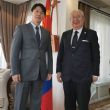 A visit to the Consul General of Mongolia, Khishigsuren Sharav