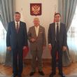 Visit to the Russian Consul General Andrey Buravov