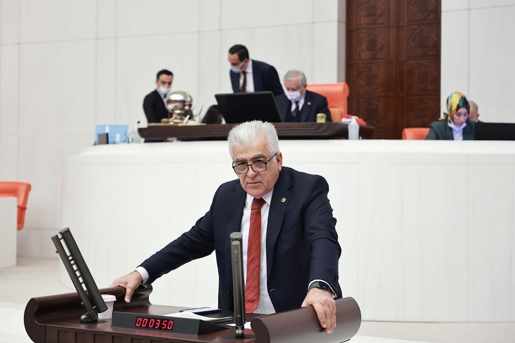 Şamil Ayrım spoke at the Grand National Assembly on the