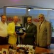 The Marmara Group Foundation executives visited the Touring and Automobile Club of Turkey’s. Chairman Mr. Başaran Ulusoy in his office