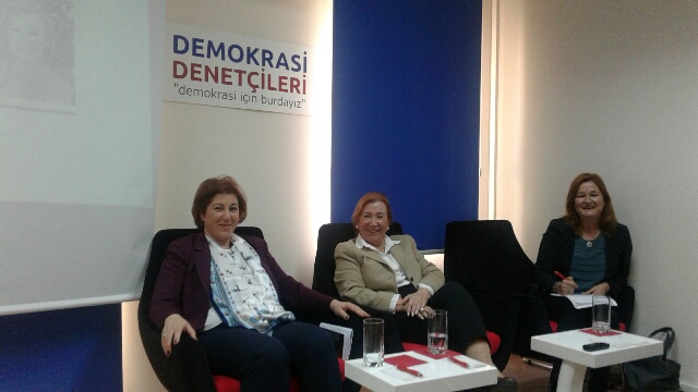 Lider Kadınlar Demokrasi Denetçileri Derneği’nin Panelinde Buluştu