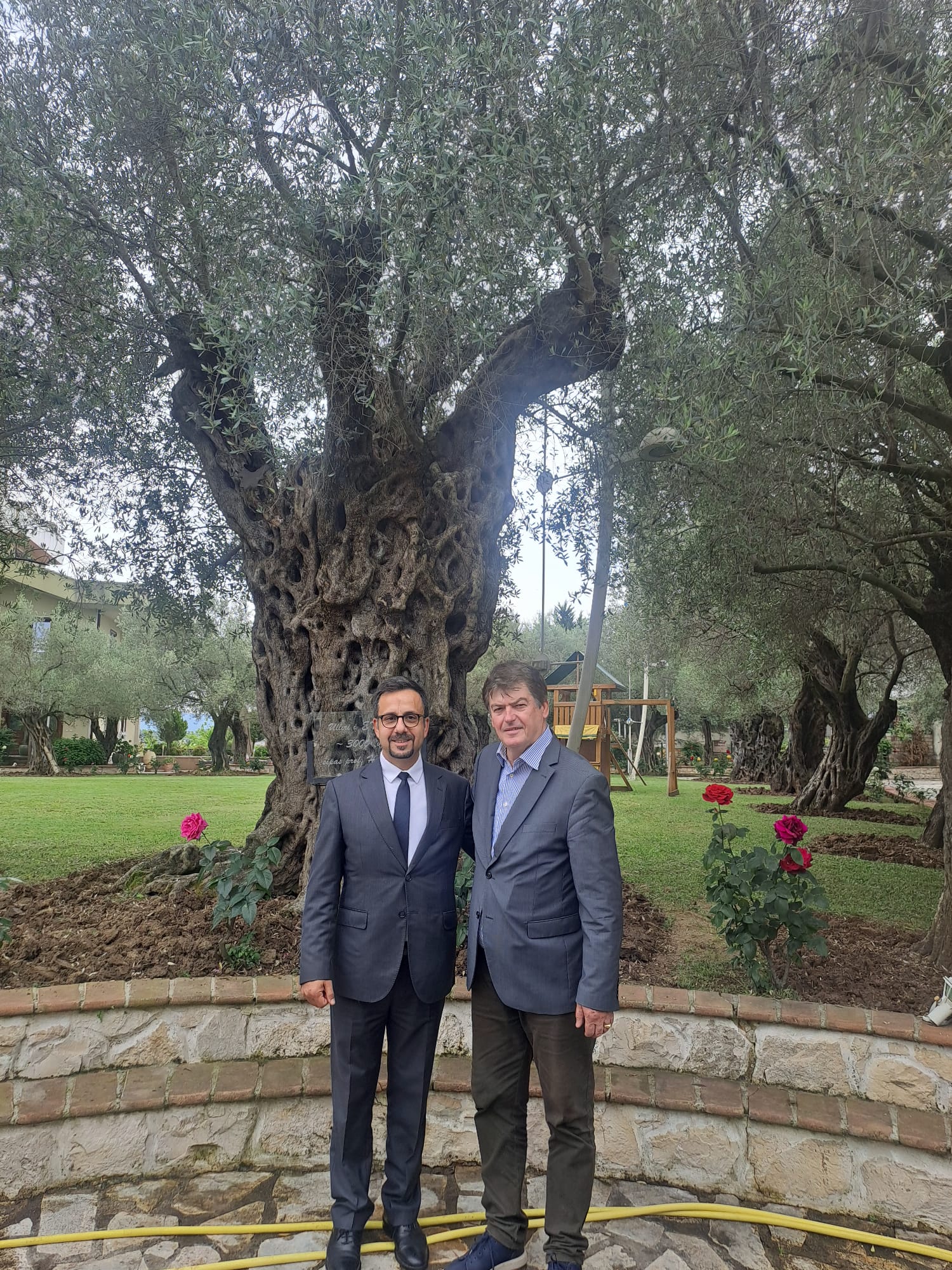 Bamir Topi'yi ziyaret