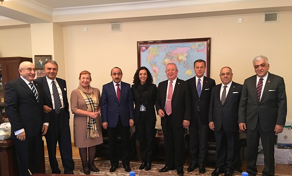 MARMARA GRUBU VAKFI DR. AKKAN SUVER’İN BAŞKANLIĞINDA 8 KİŞİLİK BİR HEYET İLE AZERBAYCAN SEÇİMLERİNE GÖZLEMCİ OLARAK KATILDI.