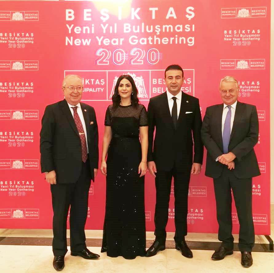 Beşiktaş Belediye Başkanı Ali Rıza Akpolat Yeni Yıl Yemeği verdi