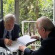 İlber Ortaylı Marmara Grubu Vakfı’ndaydı