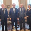 Marmara Vakfı Abdullah Gül’ü ziyaret etti.