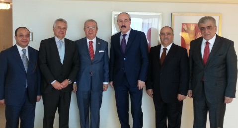 Rusya Federasyonu Dağıstan Cumhurbaşkanı Ramazan Abdulatipov Marmara Grubu Vakfı’nı kabul etti