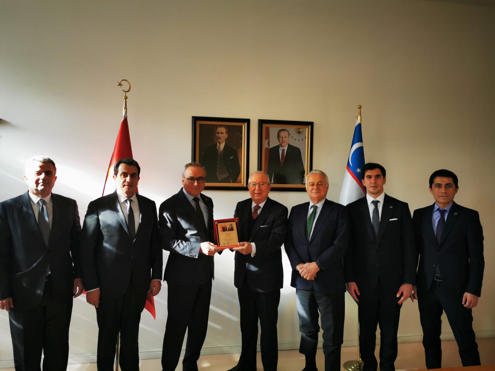 Semerkand Başkonsolosu Salih Caner’i ziyaret