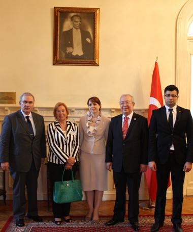 Türkiye Bükreş Büyükelçisi Ömür Şölendir Dr. Suver’i kabul etti