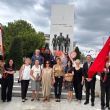 Üsküdar Kent Konseyi Atatürk Anıtına çelenk koydu
