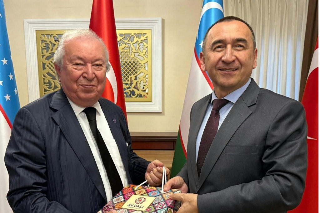 Özbekistan Büyükelçisi İlkhom Khaydarova ziyaret