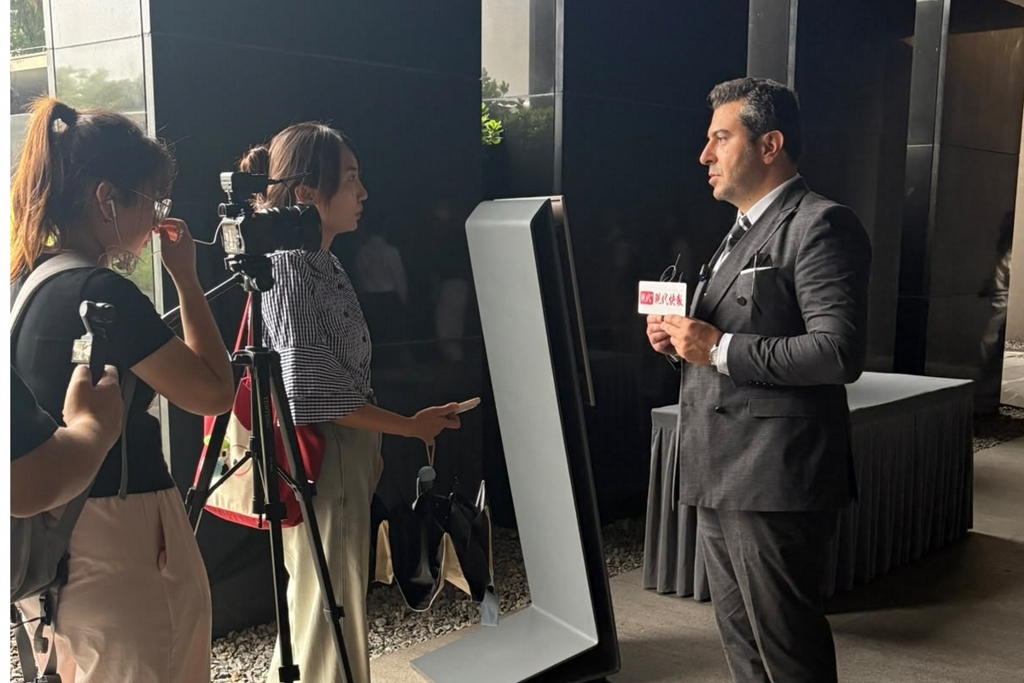 Mustafa Ergin Çin medyasına konuştu