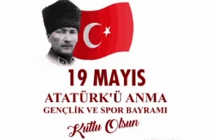 19 Mayıs Atatürkü Anma ve Gençlik ve Spor Bayramımız kutlu olsun.