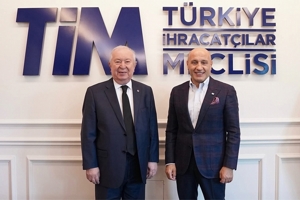 Türkiye İhracatçılar Meclisi Başkanı Mustafa Gültepeye ziyaret