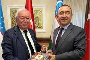 Özbekistan Büyükelçisi İlkhom Khaydarova ziyaret