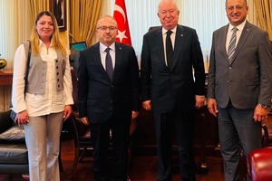 Türkiyenin Bakü Büyükelçisine ziyaret