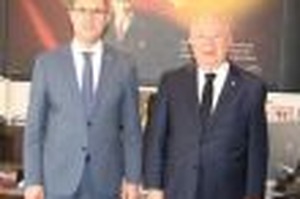 Avcılar Kaymakamı Dr. Orhan Burhan'a ziyaret