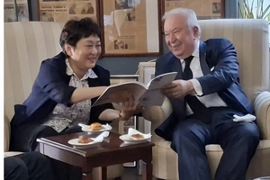 Şangay Yurt dışı Dostluk Derneği Marmara Grubu Vakfını ziyaret etti