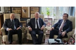 Eldor Tulyakov, Dr. Akkan Suveri ziyaret etti