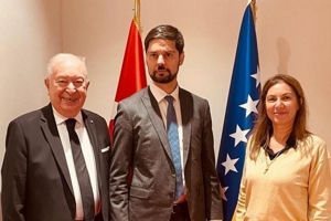 Dragan Mihaljevic Marmara Grubu Vakfı'nı kabul etti