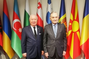 KEİ Genel Sekreteri Lazar Comanescu'ya ziyaret
