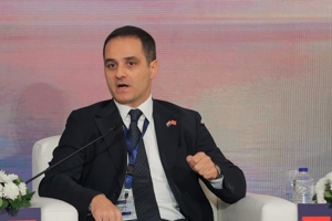 Osman Arıkan, Mısır - Türkiye İş Forumunda konuştu