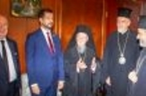 Karadağ Cumhurbaşkanı Milatovic Patrik Bartholomeosu ziyaret etti