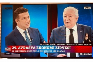 Akkan Suver NOW TV de 29.Avrasya Ekonomi Zirvesini anlattı.