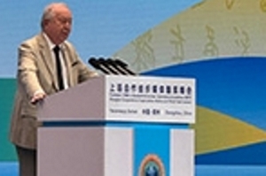 Dr. Akkan Suver Şangay İşbirliği Teşkilatı Medya Konferansında konuştu