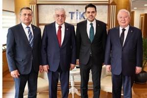 TİKA Başkanı Abdullah Eren'e ziyaret