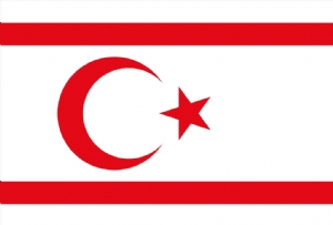 Kuzey Kıbrıs Türk Cumhuriyeti bayrağı