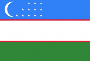 Özbekistan bayrağı